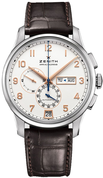 Zenith Captain Winsor Annual Calendar Boutique Edition Mens Watch Model: 03.2072.4054-01C711