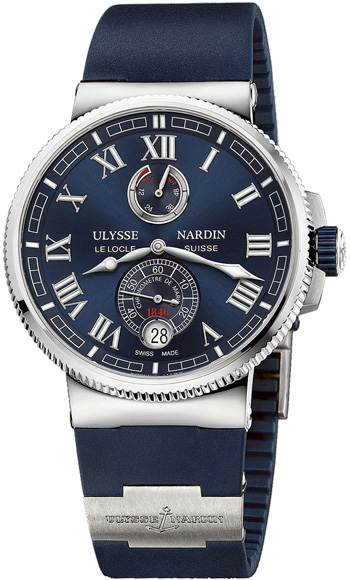 Ulysse Nardin Marine Chronometer Manufacture Mens Watch Model: 1183-126-3.43