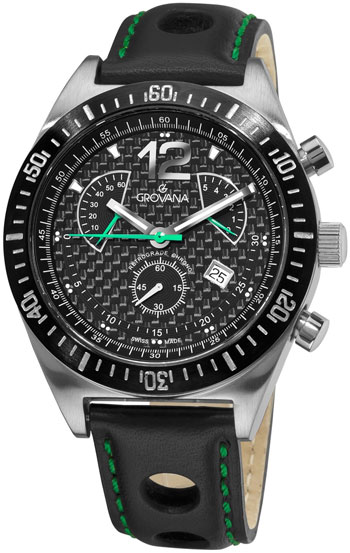 Grovana Retrograde Chronograph Mens Watch Model: 1620.9575