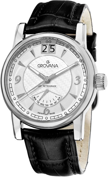 Grovana Day Retrograde Mens Watch Model: 1721.1532