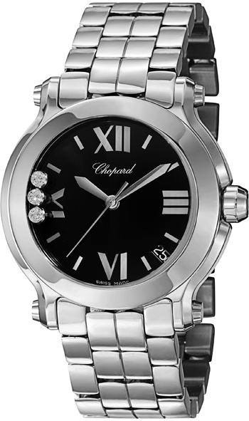 Chopard Happy Sport Round Ladies Watch Model: 278477-3014