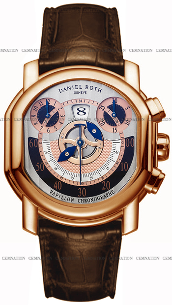 Daniel Roth Papillon Chronographe Mens Watch Model: 319-Z-50-390-CB-BD