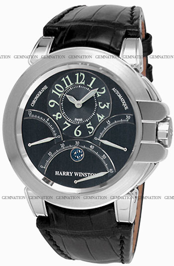 Harry Winston Ocean Chronograph Retrograde Mens Watch Model: 400-MCRA44WL-A