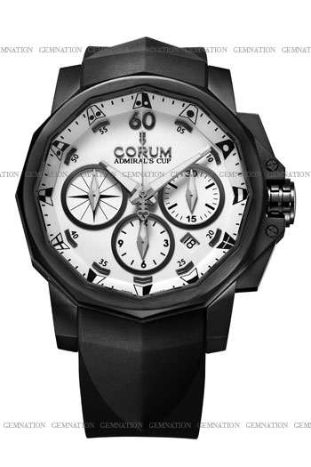 Corum Admirals Cup Black Challenge 44 Mens Watch Model: 753.691.98-F371-AA12