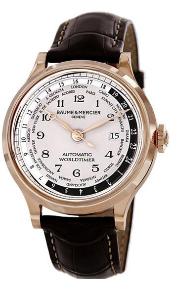 Baume & Mercier Capeland Worldtimer Mens Watch Model: A10107