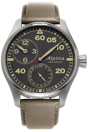 Alpina Startimer Pilot Manufacture Regulator Mens Watch Model: AL-950BGR4S6