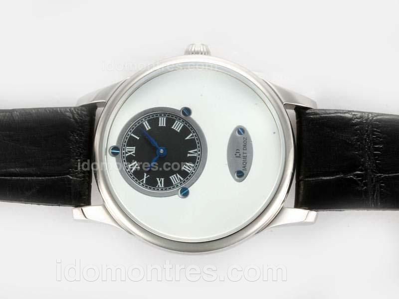 Jaquet Droz Petite Heure Minute Automatic with White Dial