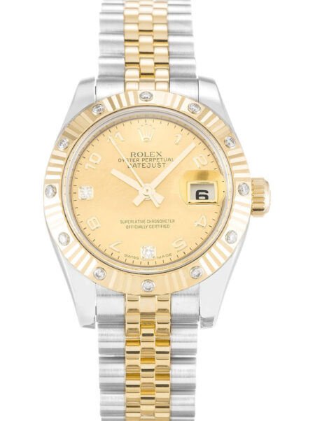 Replica Rolex Lady-Datejust Champagne Dial 179313