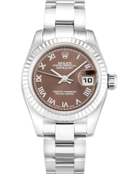 Replica Rolex Lady-Datejust Bronze Dial 179179