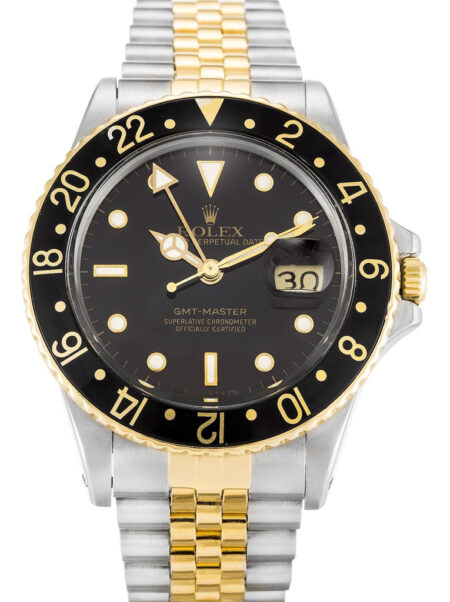 Replica Rolex GMT-Master Black Dial 16753