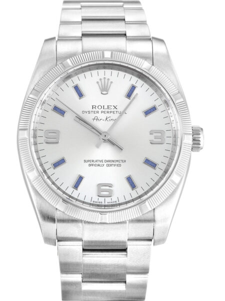 Replica Rolex Air-King Silver Dial 114210-2
