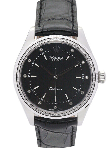 Replica Rolex Cellini Black Dial 5310