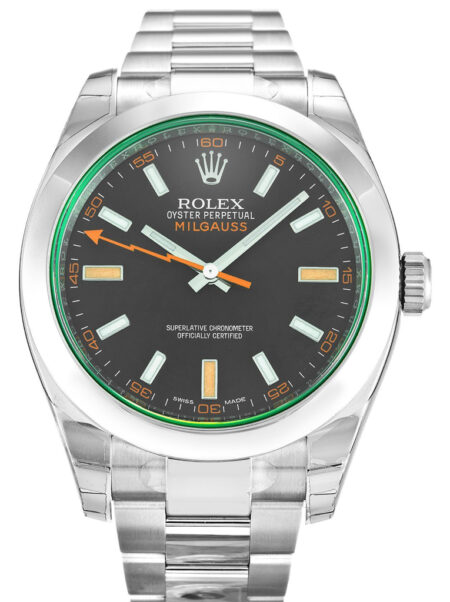 Replica Rolex Milgauss Black Dial 116400GV