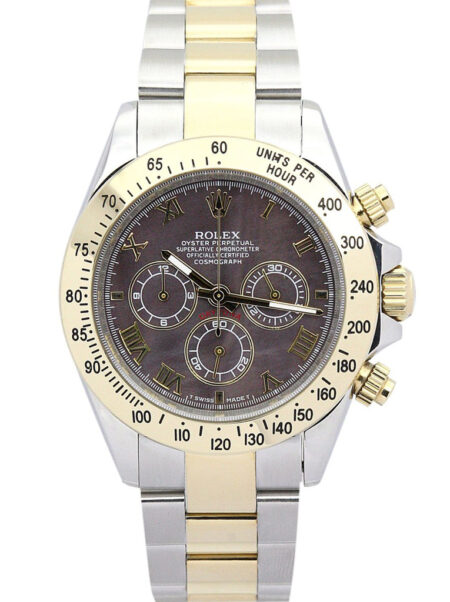 Replica Rolex Daytona Dark brown Dial 116523
