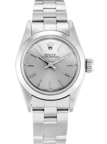 Replica Rolex Oyster Perpetual Lady Silver Dial 67180