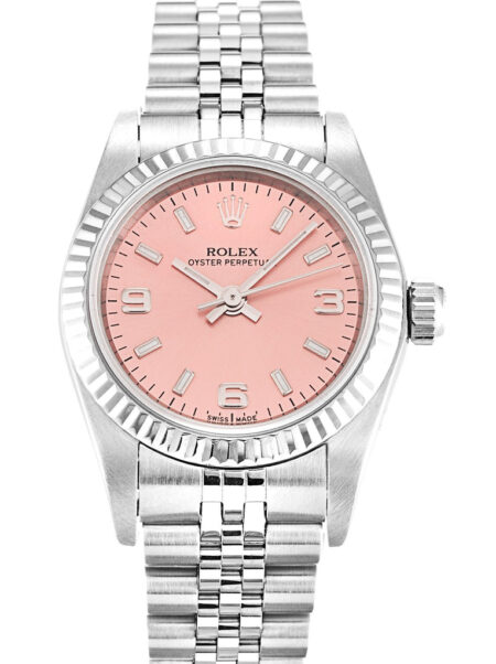 Replica Rolex Oyster Perpetual Lady Salmon Dial 76094