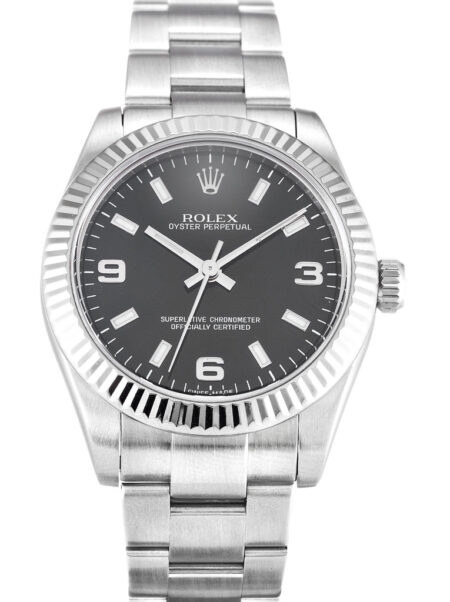 Replica Rolex Oyster Perpetual Lady Black Dial 177234