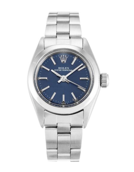 Replica Rolex Oyster Perpetual Lady Blue Dial 6718