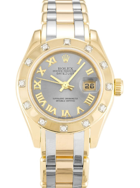 Replica Rolex Pearlmaster Rhodium Dial 80318