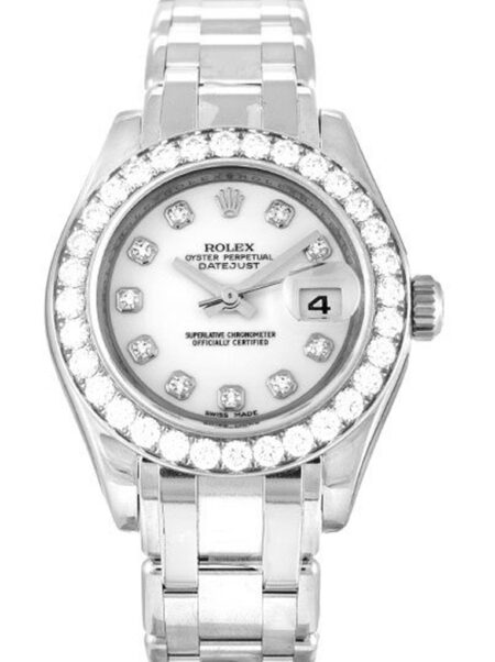 Replica Rolex Pearlmaster White Dial 80299