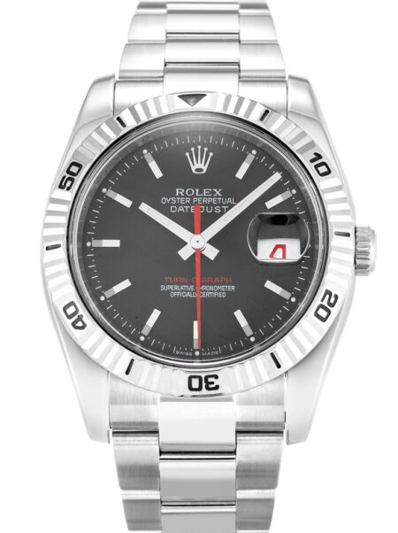 Replica Rolex Datejust Turn-O-Graph Grey Dial 116264-2