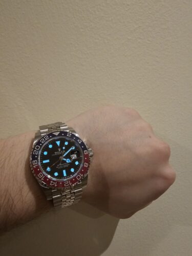 Superclone Rolex GMT-Master II 126710BLRO "Pepsi" Jubilee photo review
