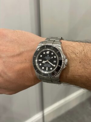 Replica Rolex Deepsea Black Dial 116660 photo review