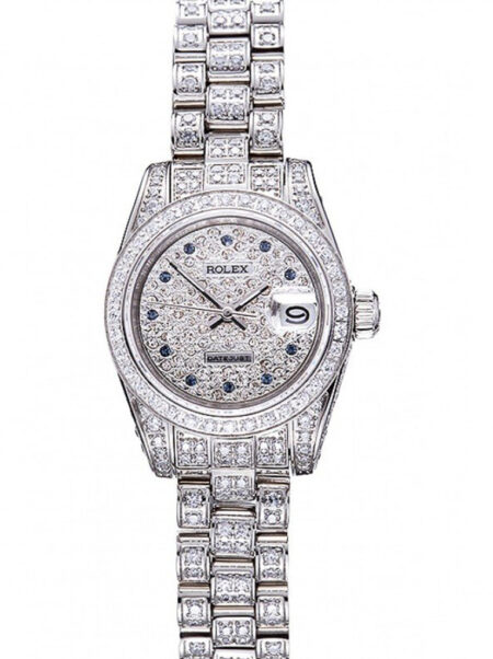 Superclone Rolex Datejust Silver Dial 622022