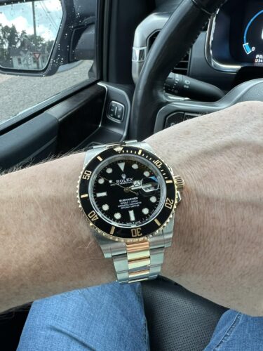 Replica Rolex Submariner Black Dial 126613LN photo review