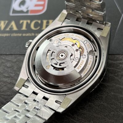 Superclone Rolex Datejust Rhodium Dial 126334 Jubilee Style Perspective