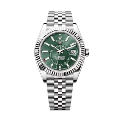 Superclone Rolex Sky-Dweller Mint green Dial 336934 Jubilee