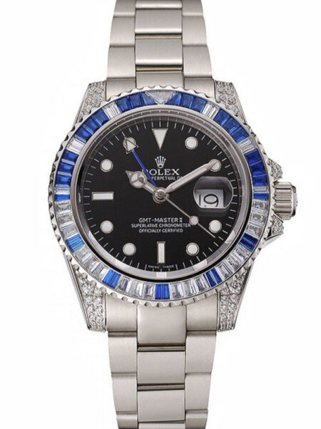 Superclone Rolex GMT-Master II Black Dial 1453747