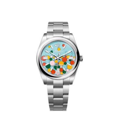 Superclone Rolex Oyster Perpetual Turquoise Dial 124300