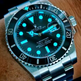 Replica Rolex Submariner Black Dial 116610LN photo review