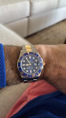 Replica Rolex Submariner Blue Dial 126613LB Bluesy photo review