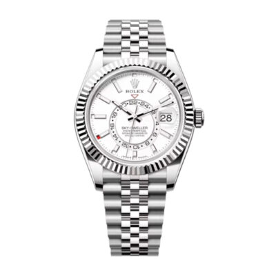 Superclone Rolex Sky-Dweller Intense white Dial 336934 Jubilee