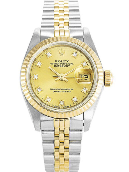 Replica Rolex Datejust Gold Dial 69173-2