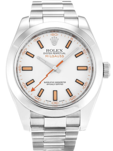 Replica Rolex Milgauss White Dial 116400