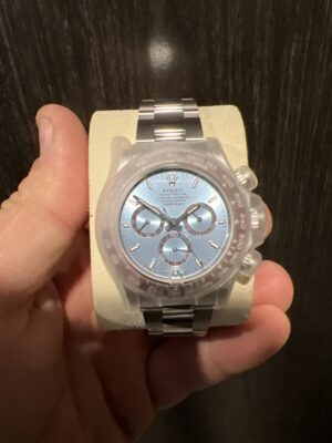 Rolex Daytona Ice blue Dial 116506 "Platona" photo review