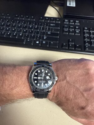 Replica Rolex Yacht-Master Black Dial 226659 photo review