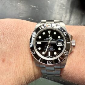 Replica Rolex Submariner Black Dial 126610LN photo review