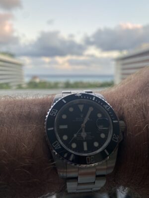 Replica Rolex Submariner Black Dial 126610LN photo review