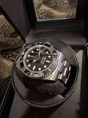 Replica Rolex Submariner Black Dial 116610LN photo review