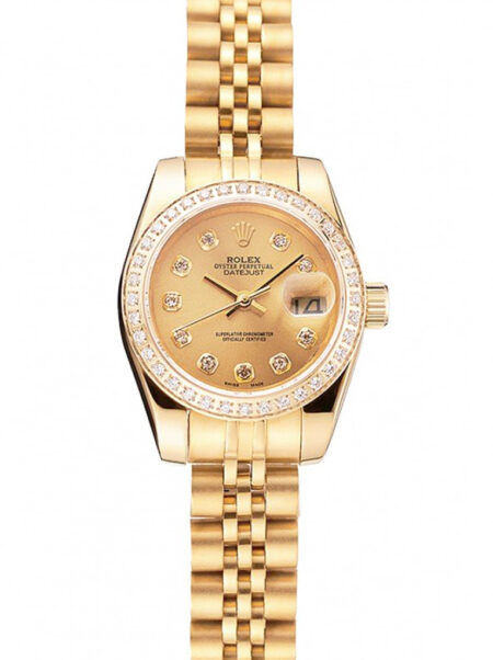Superclone Rolex Datejust Gold Dial 1454096