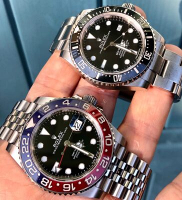 Replica Rolex GMT-Master II 126710BLRO "Pepsi" Jubilee photo review