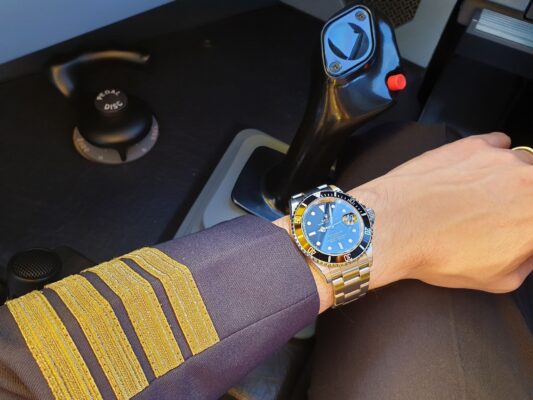 Replica Rolex Submariner Black Dial 116610LN photo review