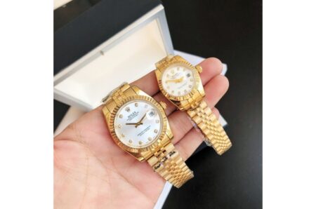 Replica Rolex Datejust RG/RG Jub Sliver/Dial