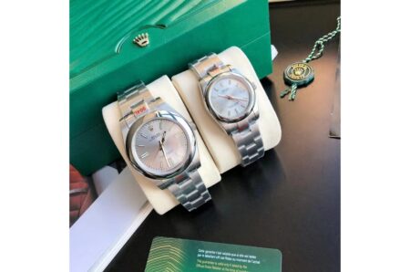 Replica Rolex Oyster Perpetual SS/SS Sliver/Stk
