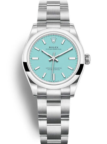 Replica Rolex Oyster Perpetual Lady Tiffany Blue Dial 277200