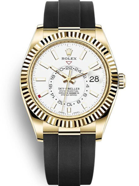 Superclone Rolex Sky-Dweller White Dial 326238